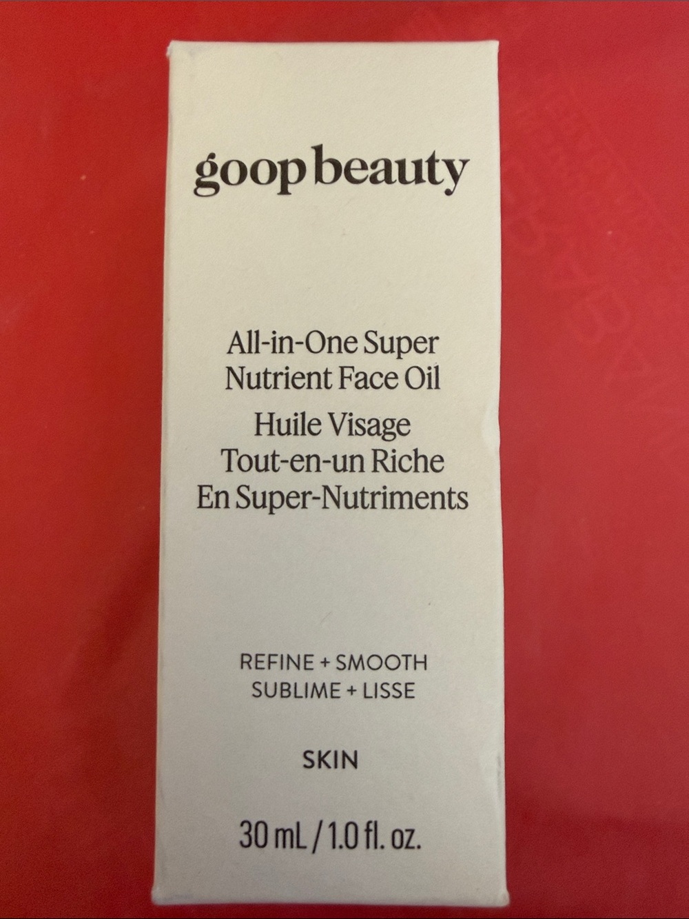 All-In-One Super Nutrient Face Oil — Yellow